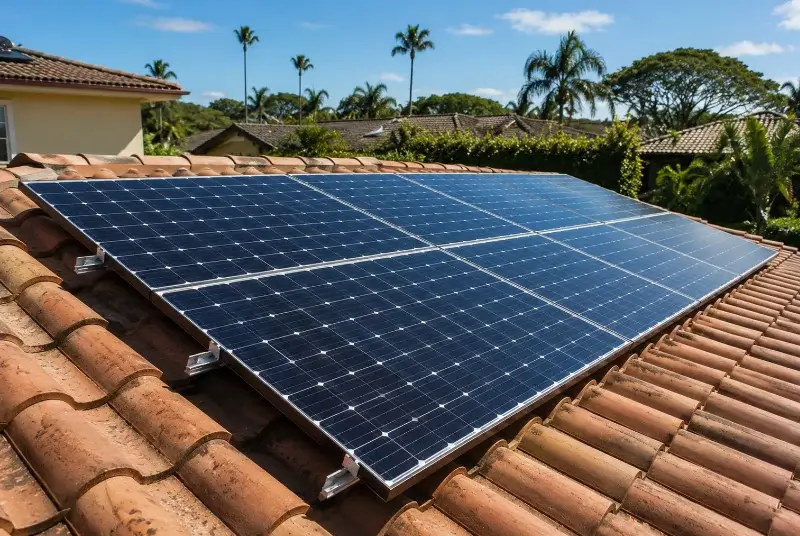 Installation de panneaux solaires à Bernos-Beaulac